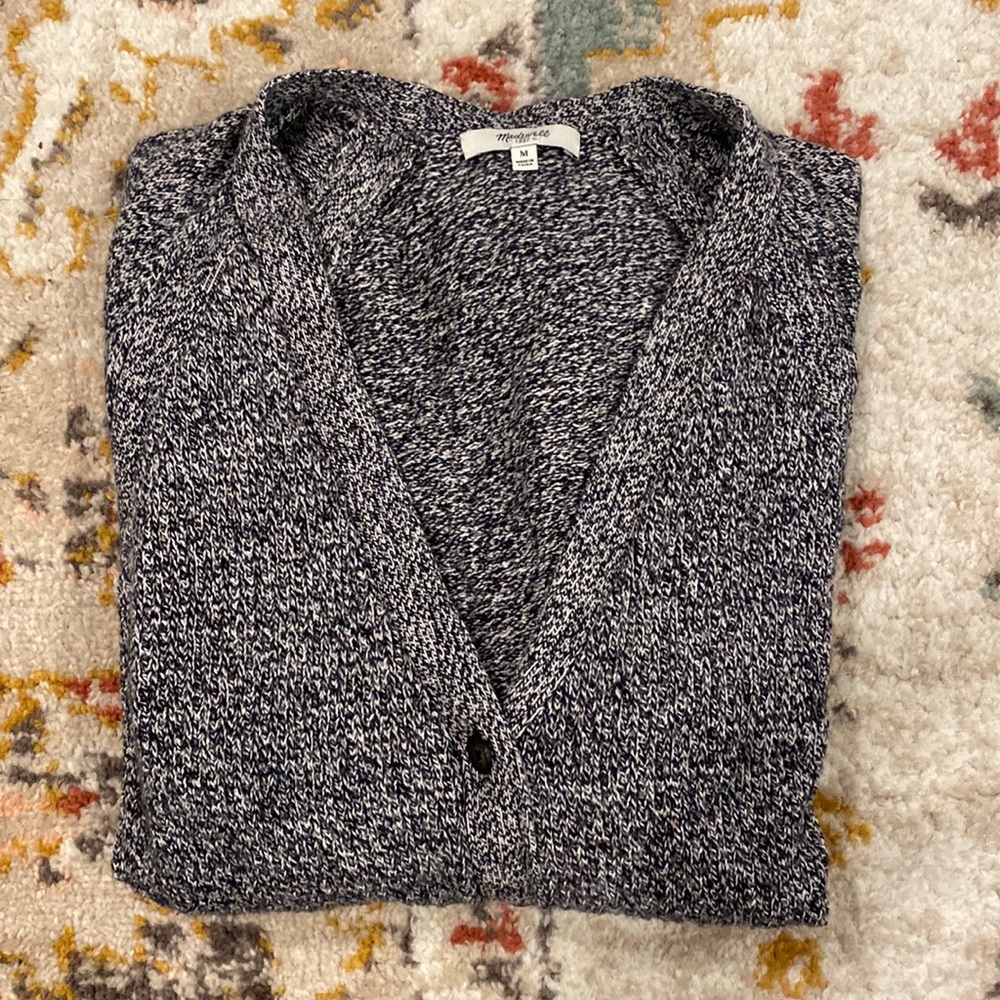 Madewell button down cardigan